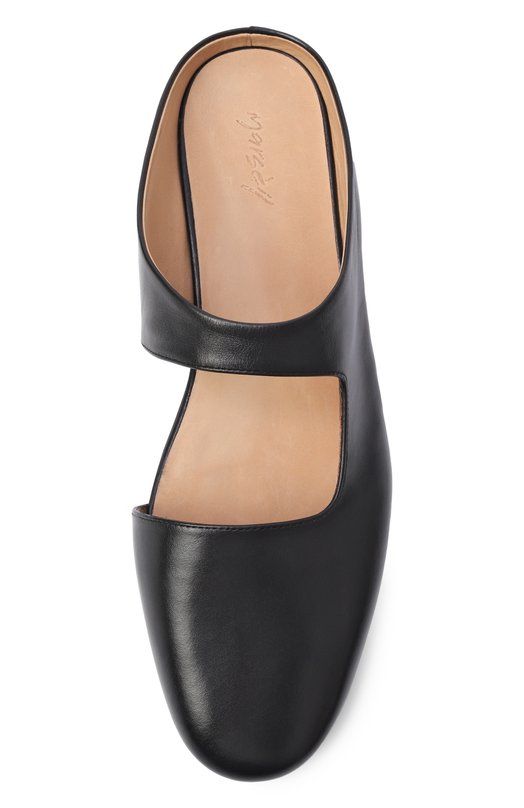 Кожаные сабо Marsell MW8460/P015 Чёрный  MW8460/P015 Фото 6