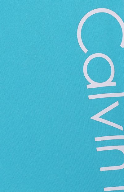 Хлопковая туника с логотипом бренда CALVIN KLEIN, арт. G80G800132/4-7, фото 3