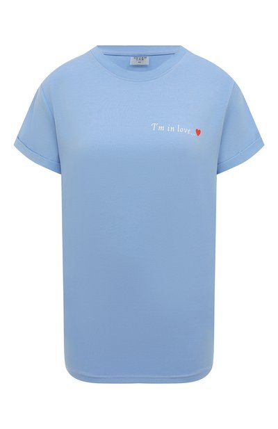Женская хлопковая футболка SEVEN LAB, арт. T IIL blue