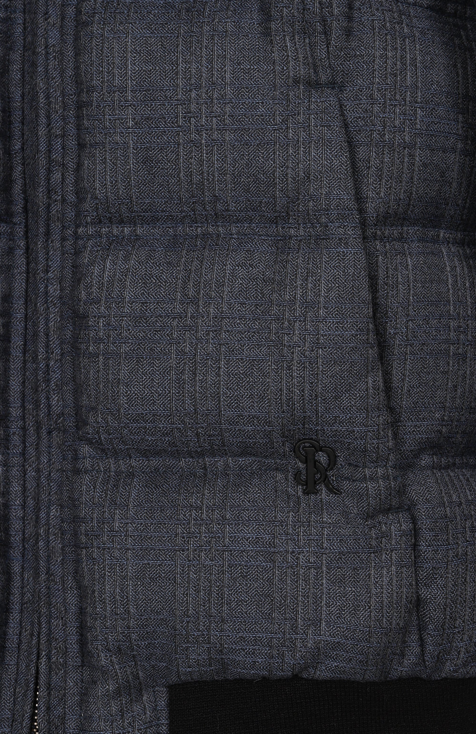 Шерстяной пуховик с воротником из бобра STEFANO RICCI JUNIOR, арт. YAJ8400020/HC4QDR, фото 3