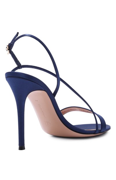 Атласные босоножки manhattan 95 GIANVITO ROSSI, арт. G32769.95RIC.CH4DENI, фото 5