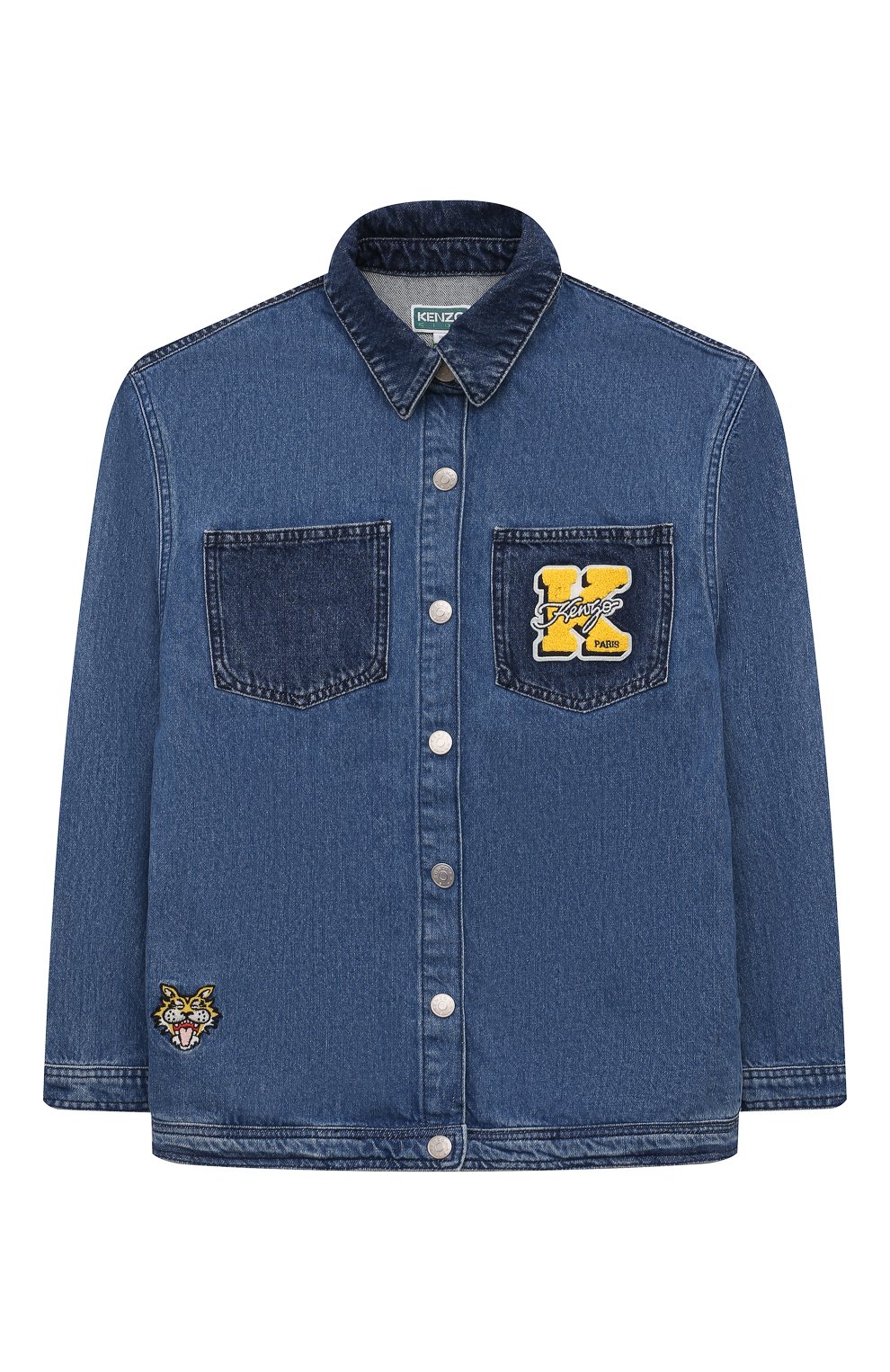 Джинсовая куртка-рубашка KENZO, арт. K60280/14Y/14, фото 1