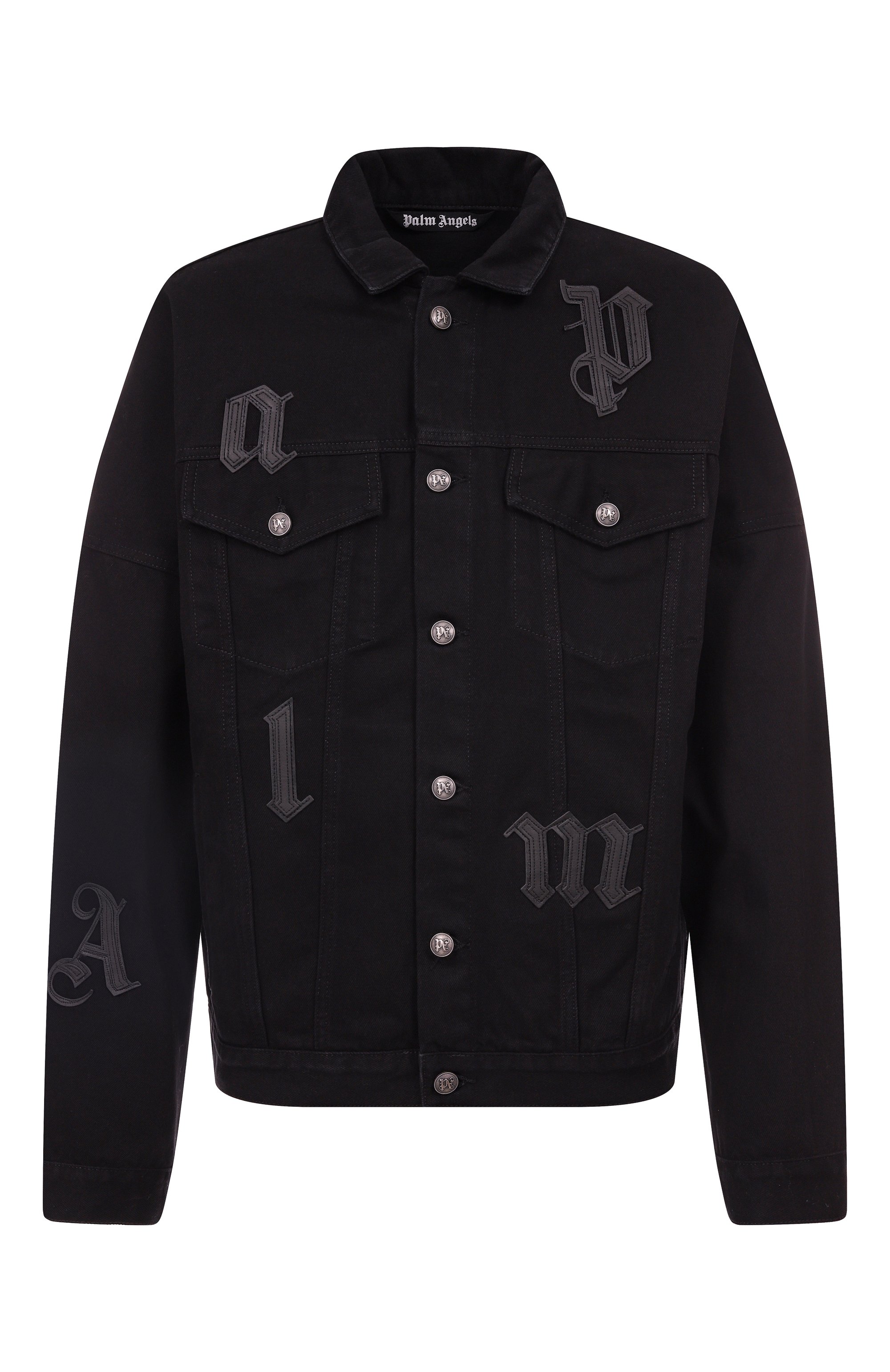 Джинсовая куртка PALM ANGELS, арт. PMYE006F25DEN001, фото 1