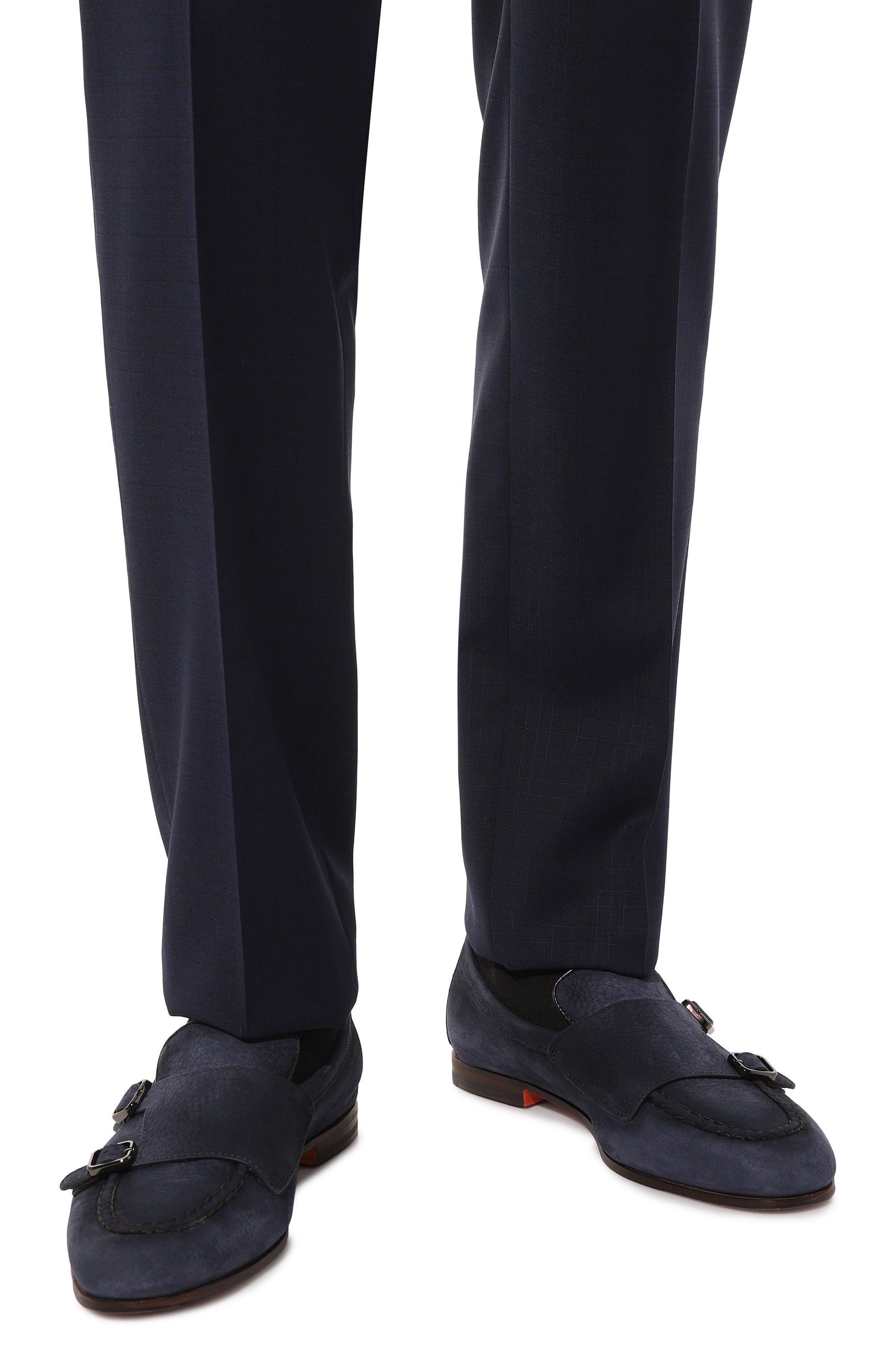 Монки из нубука carlos SANTONI, арт. MCNG18003SA4SSC8U59, фото 3