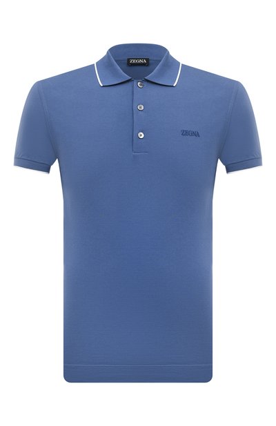 Мужское хлопковое поло ZEGNA, арт. UD358A7/D746