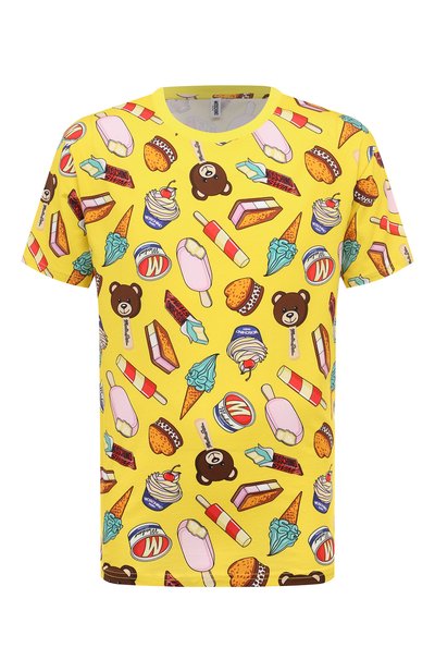 Мужская хлопковая футболка MOSCHINO, арт. A0712/9413