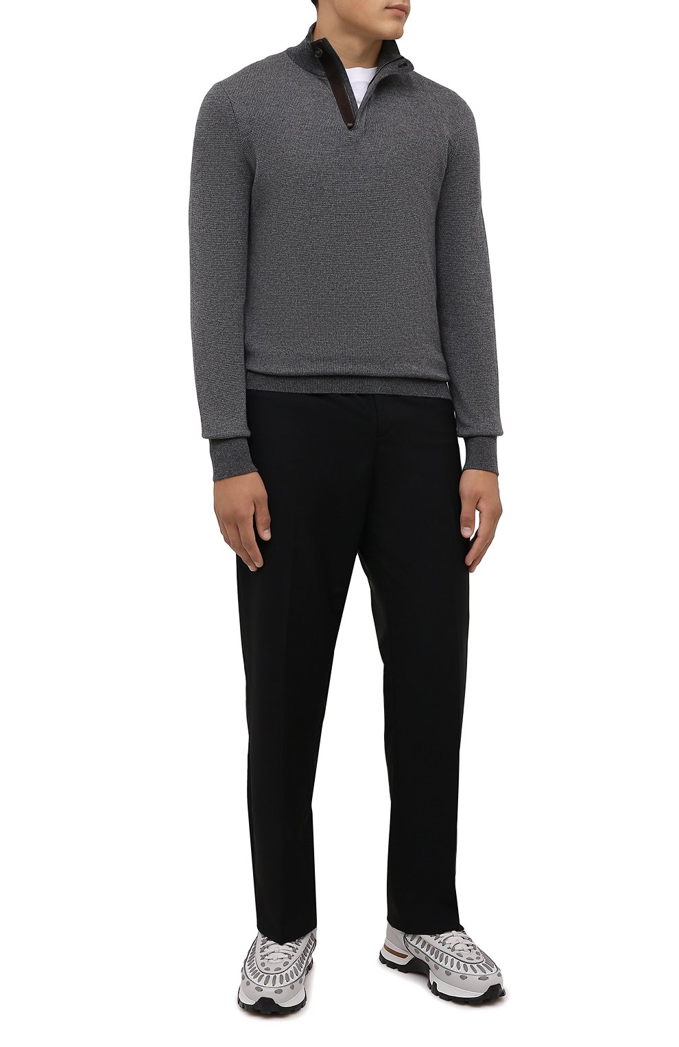 Джемпер из кашемира и хлопка ZEGNA, арт. UYQ25/127, фото 2