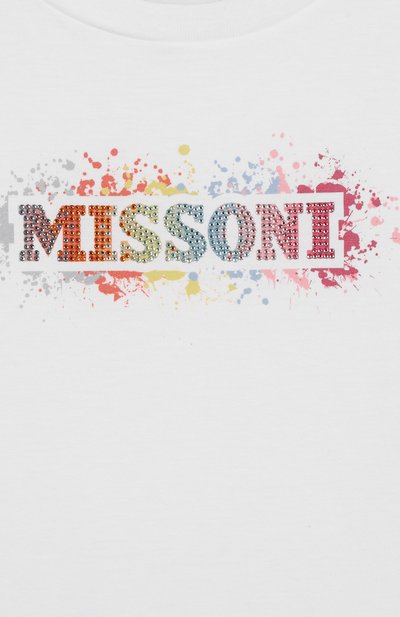Хлопковая футболка MISSONI, арт. MW8A31/J0177/6-10, фото 3
