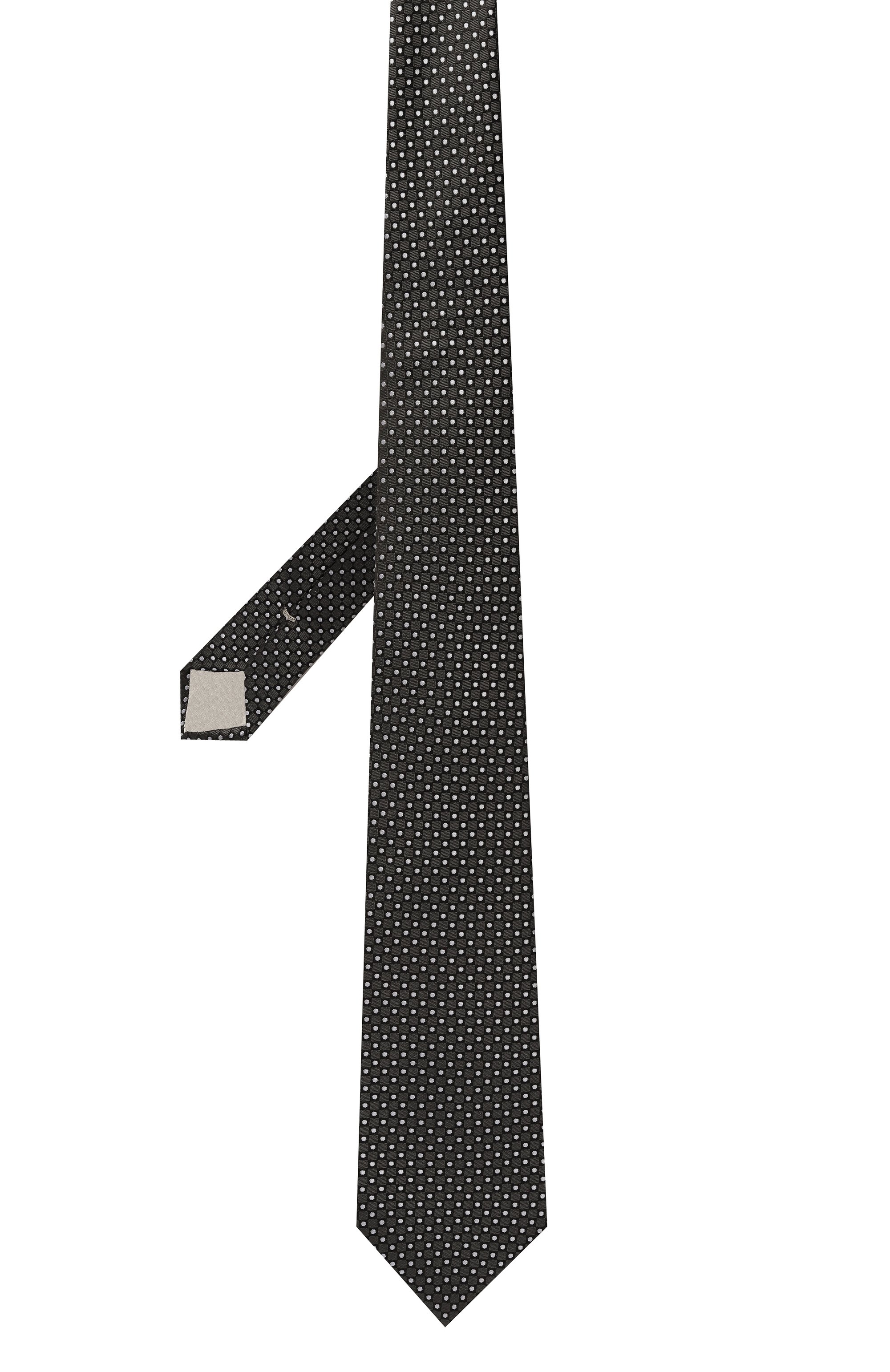 Шелковый галстук GIORGIO ARMANI темно-синего цвета по цене 24250 руб., арт. GM000800/TE13669, фото 3 Шелковый галстук GIORGIO ARMANI, арт. GM000800/TE13669, фото 3