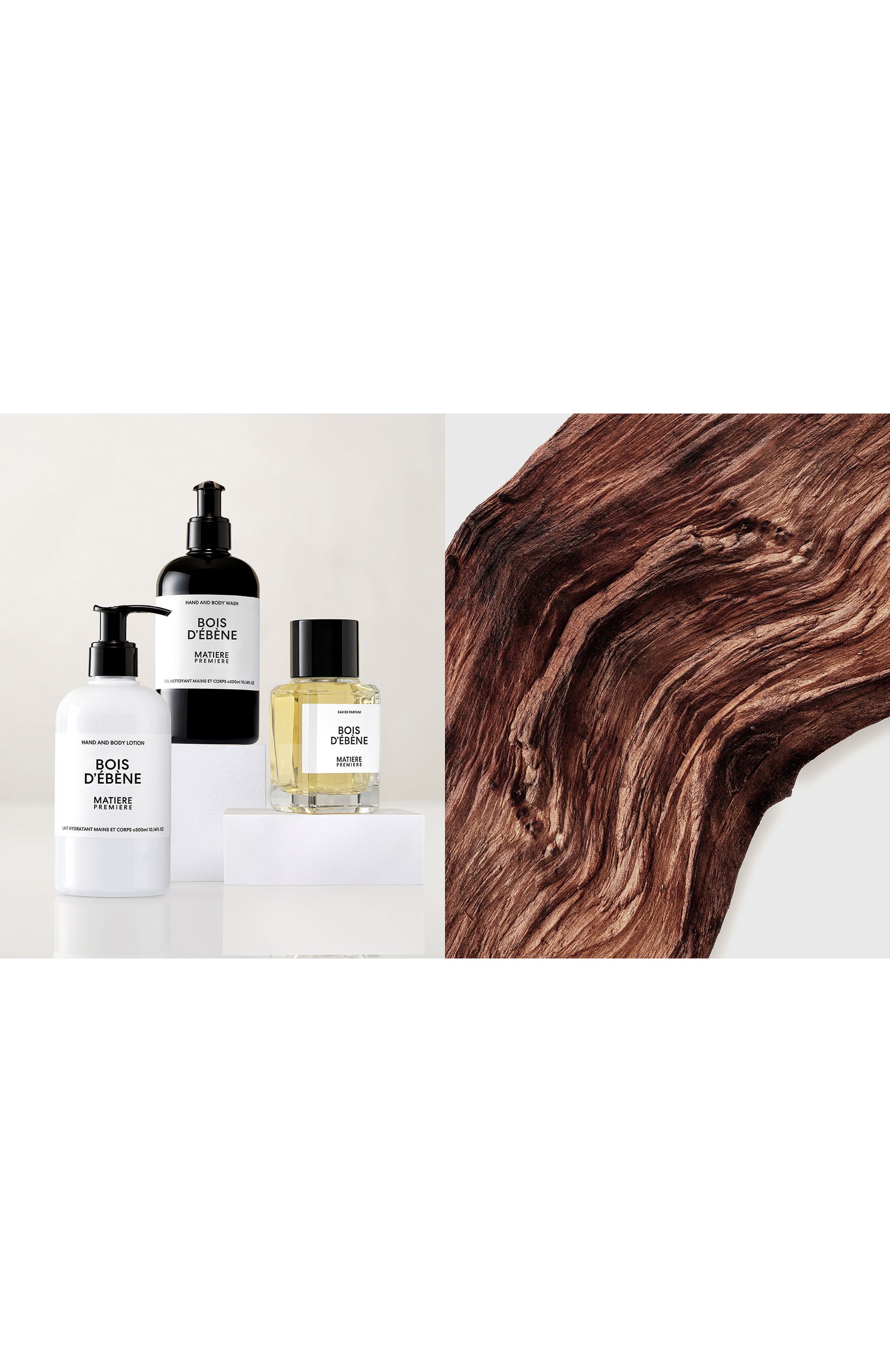 Гель для душа и рук bois d'ebene (300ml) MATIERE PREMIERE, арт. 3760372460877, фото 3