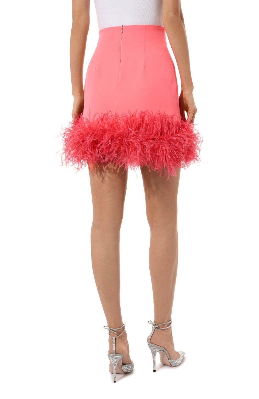 Юбка с отделкой перьями ALINE, арт. AL140601-2, фото 4