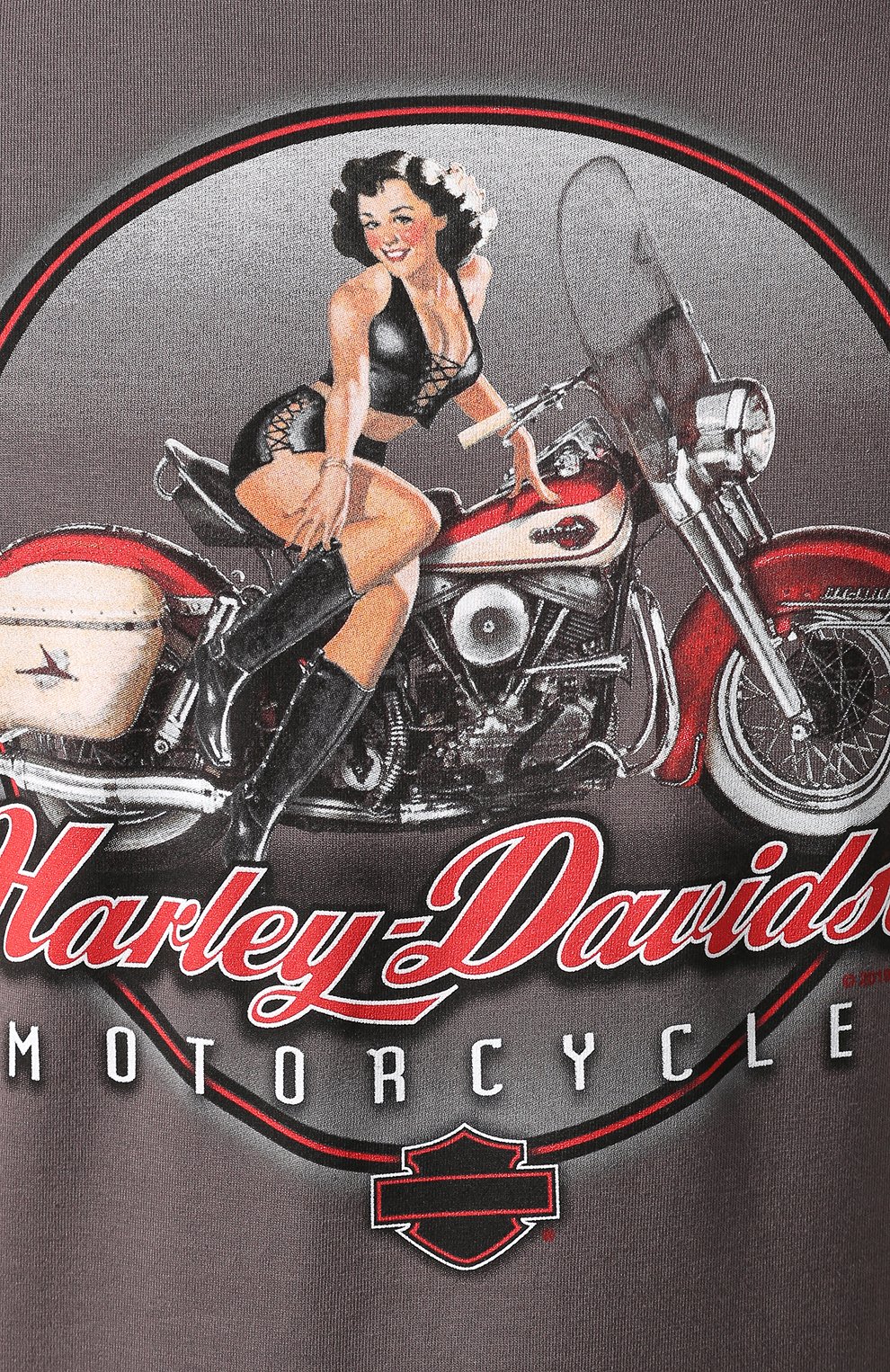 Хлопковая футболка exclusive for moscow HARLEY-DAVIDSON, арт. R003089, фото 5