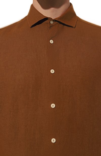 Льняная рубашка MC2 SAINT BARTH, арт. STBM/PAMPL0NA/02279F, фото 5