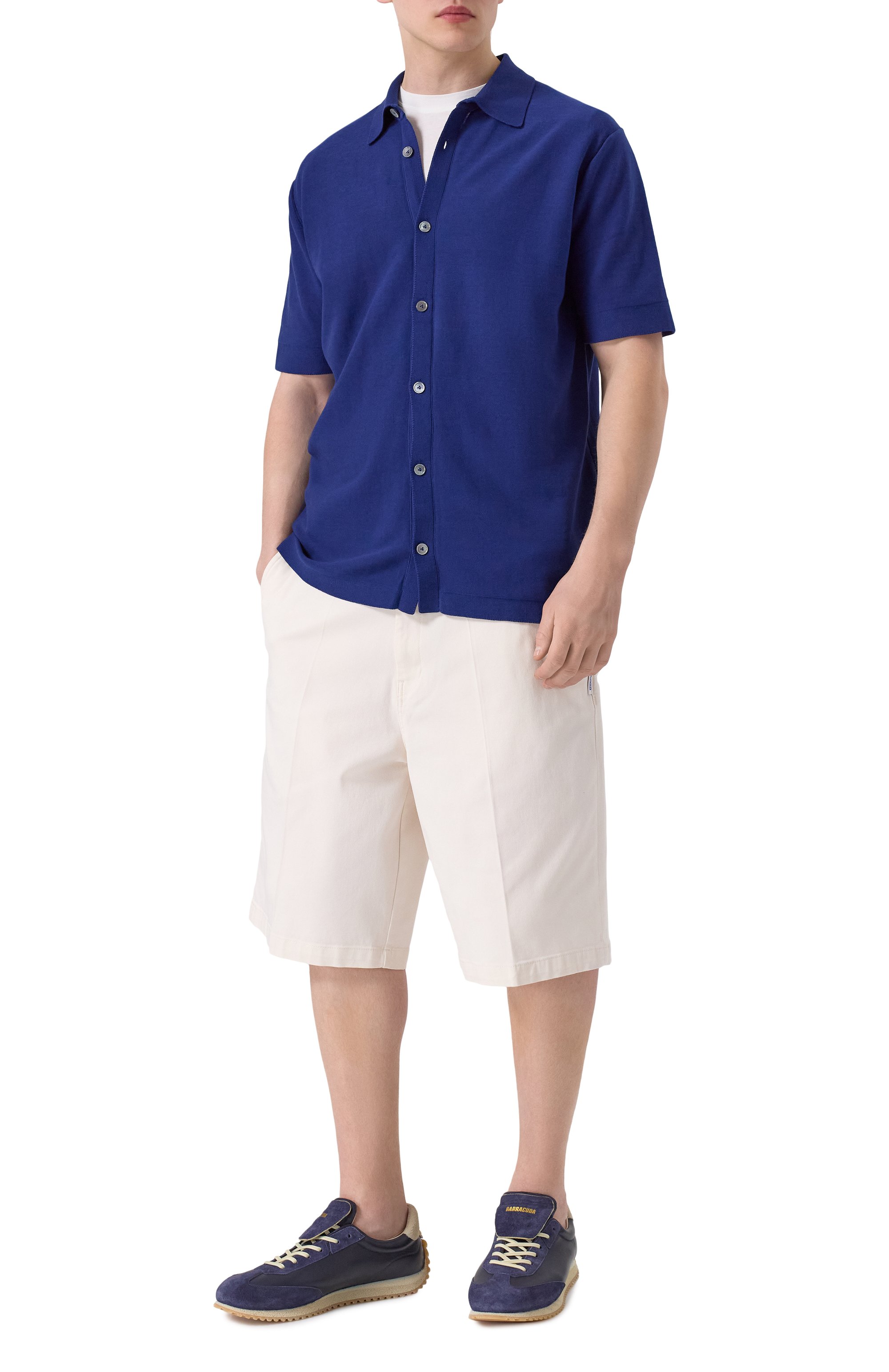 Кожаные кроссовки garage BARRACUDA, арт. BU3545/ALCE, фото 2