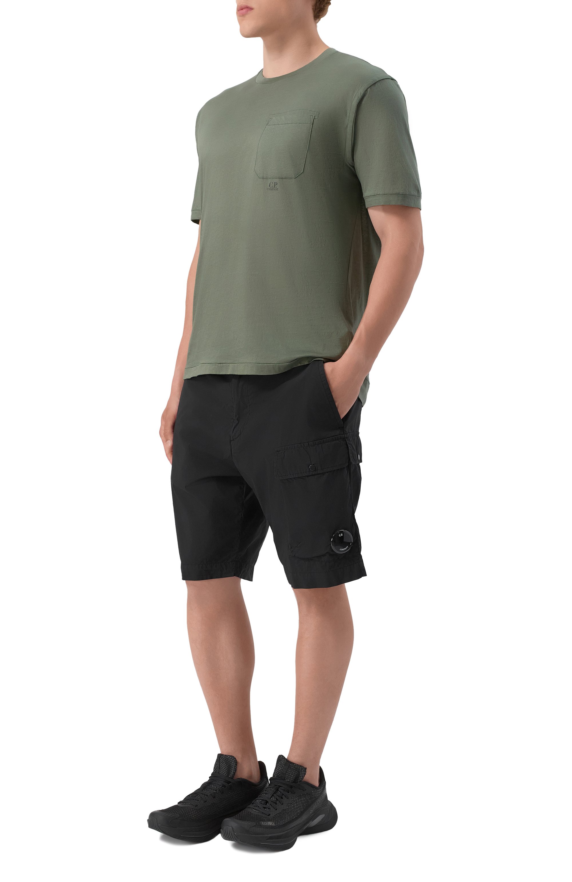 Хлопковая футболка C.P. COMPANY, арт. 18CMTS257A110302W, фото 2