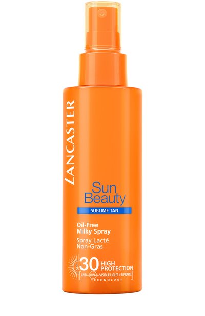Женский обезжиренное молочко-спрей для тела spf30 sun beauty (150ml) LANCASTER, арт. 3614225236310