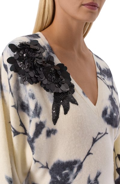 Пуловер из шерсти и кашемира BLUMARINE, арт. RF6200/MAB38, фото 5
