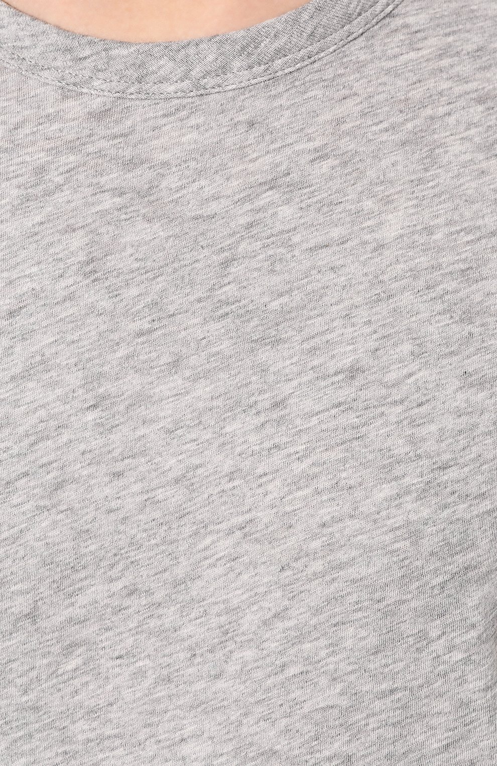 Хлопковая футболка RAG AND BONE серого цвета по цене 10950 руб., арт. W272C32CH, фото 5 Хлопковая футболка RAG AND BONE, арт. W272C32CH, фото 5