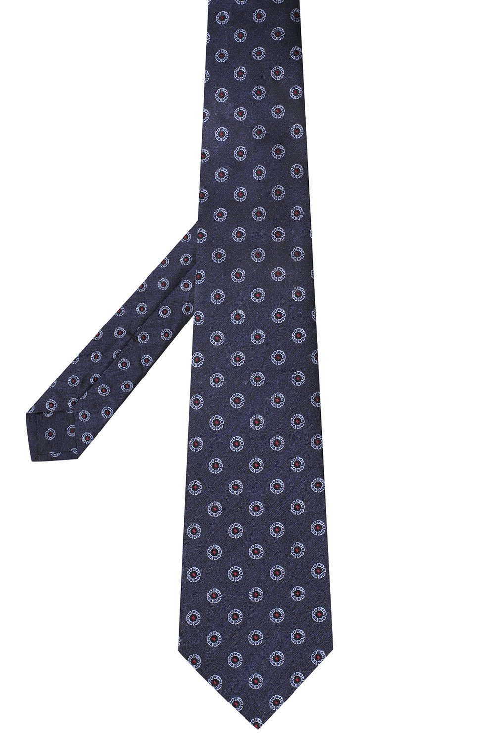 Шелковый галстук KITON синего цвета по цене 27850 руб., арт. UCRVKLC05G39, фото 2 Шелковый галстук KITON, арт. UCRVKLC05G39, фото 2