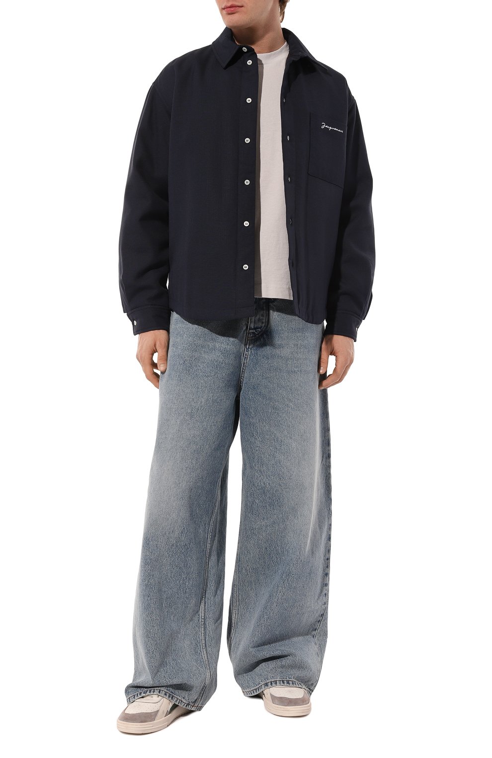 Куртка-рубашка из вискозы JACQUEMUS, арт. 23H/236SH105-1359, фото 2