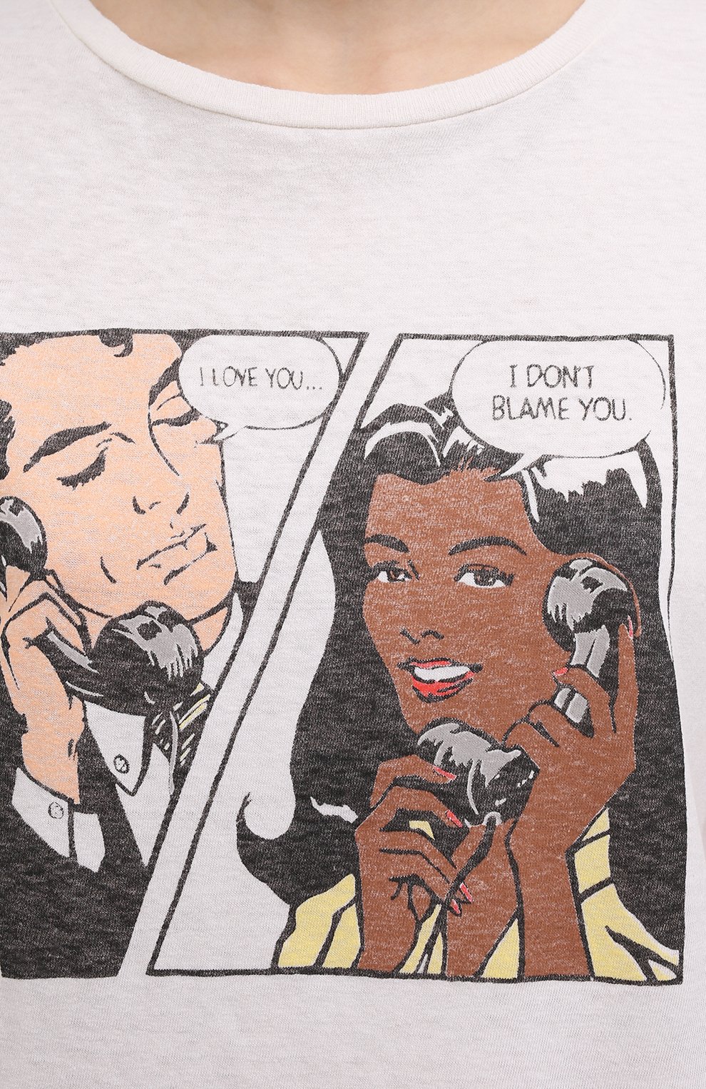 Хлопковая футболка RE/DONE, арт. 024-2WCGT187, фото 5