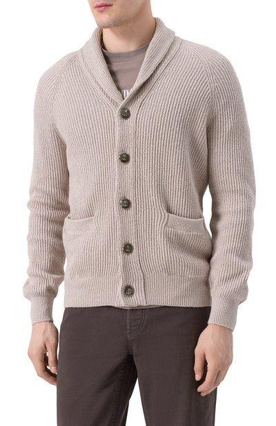 Хлопковый кардиган BRUNELLO CUCINELLI, арт. MNI708606, фото 3