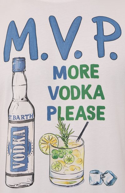 Хлопковая футболка MC2 SAINT BARTH, арт. STBM TSHIRT MAN/TSHM001/02203B, фото 5