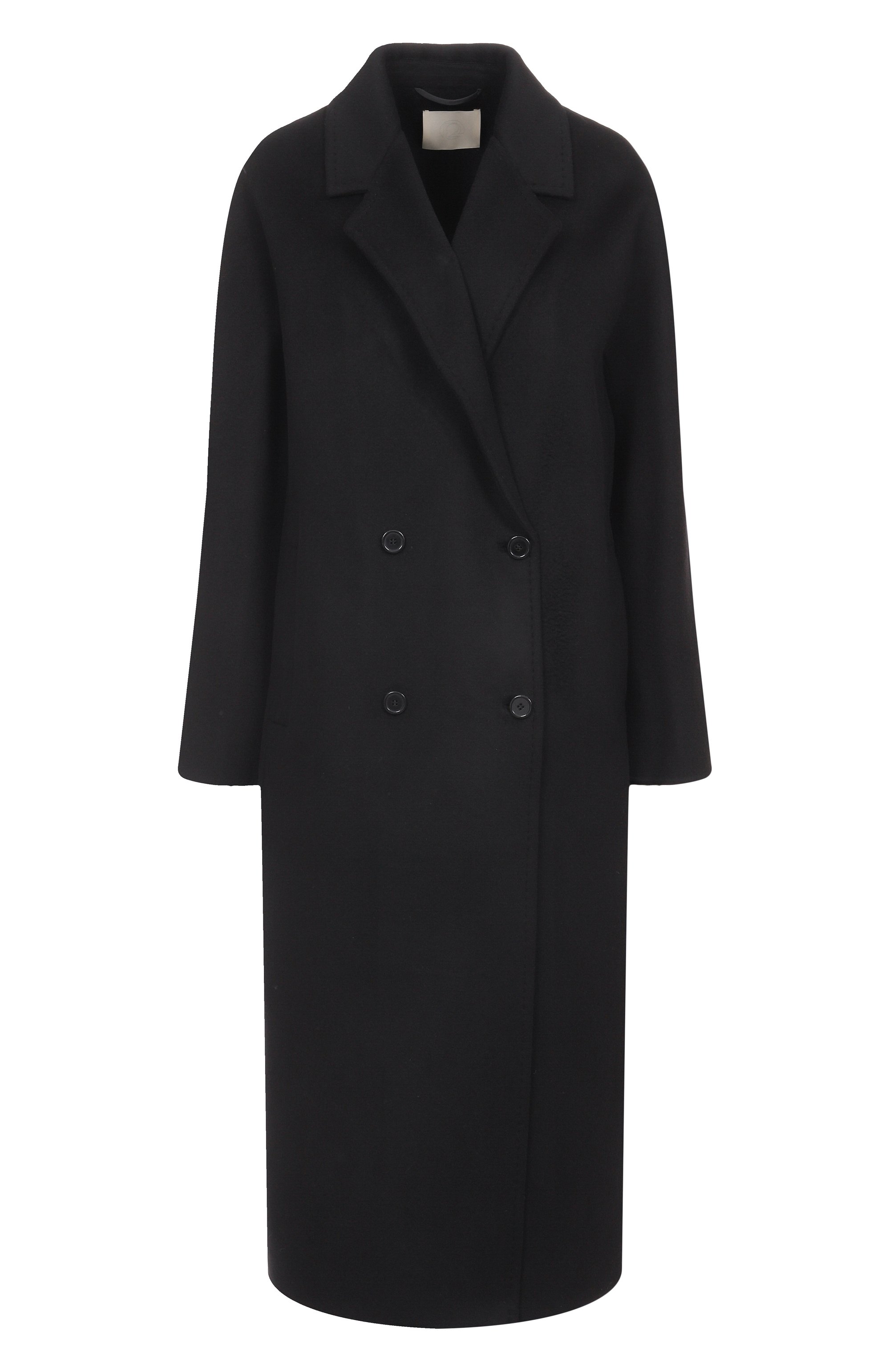 Пальто из шерсти и кашемира 12 STOREEZ черного цвета по цене 65000 руб., арт. 133526, фото 1 Пальто из шерсти и кашемира 12 STOREEZ, арт. 133526, фото 1