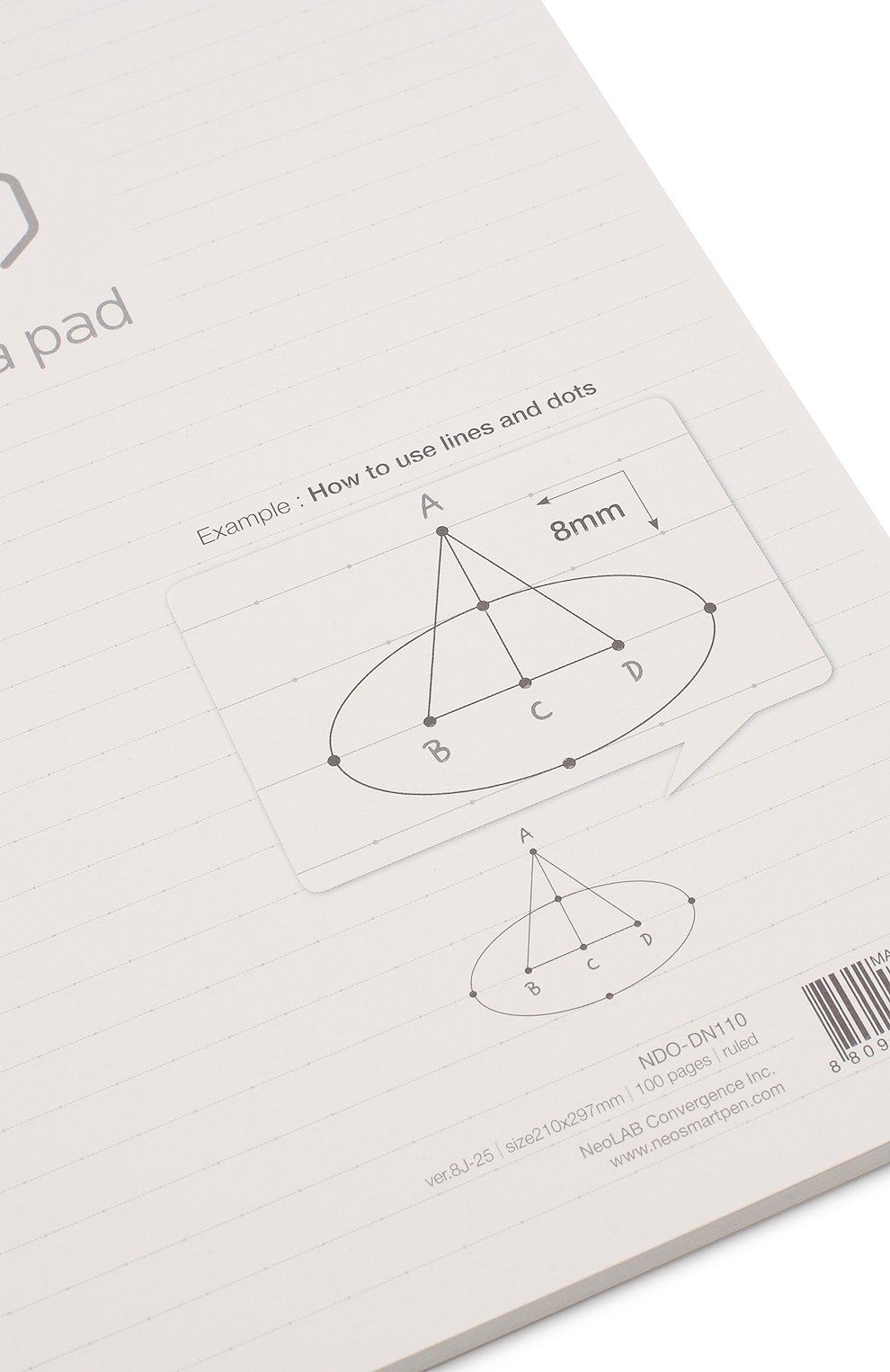 Блокнот neo n idea NEOLAB, арт. NDO-DN110, фото 3
