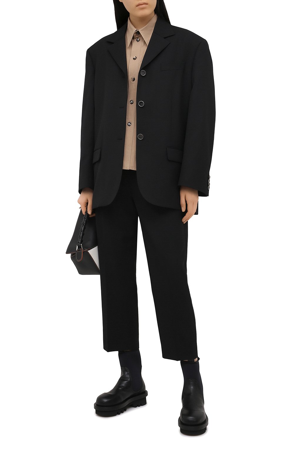 Шерстяные брюки ACNE STUDIOS, арт. AK0381, фото 2