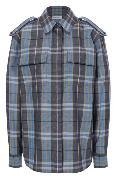 Женская хлопковая рубашка BURBERRY, арт. 8113002