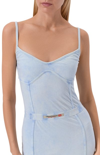 Хлопковое платье DIESEL, арт. A18358/0KIBY, фото 4