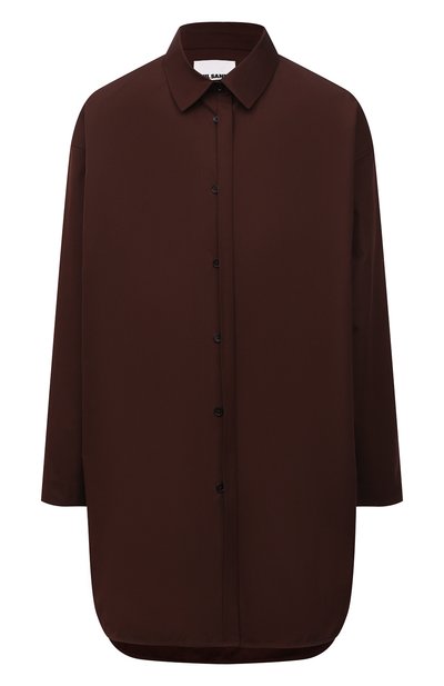 Женская хлопковая рубашка JIL SANDER, арт. JSCT603105-WT244200