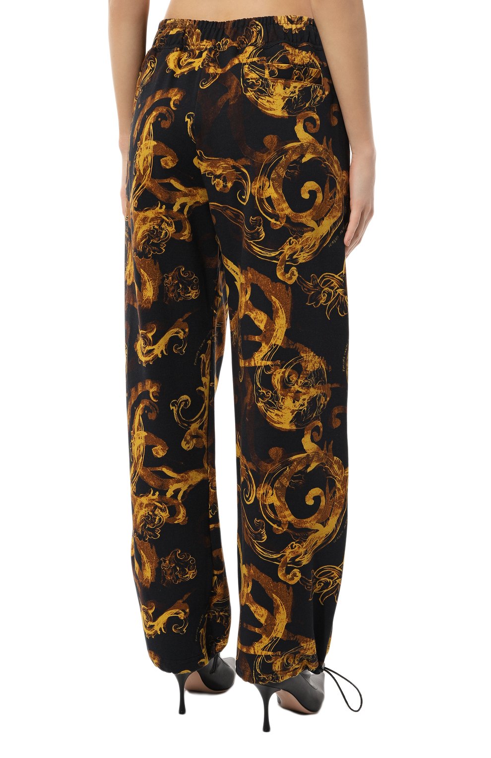 Хлопковые брюки VERSACE JEANS COUTURE, арт. 76HAA3A0/FS127, фото 4