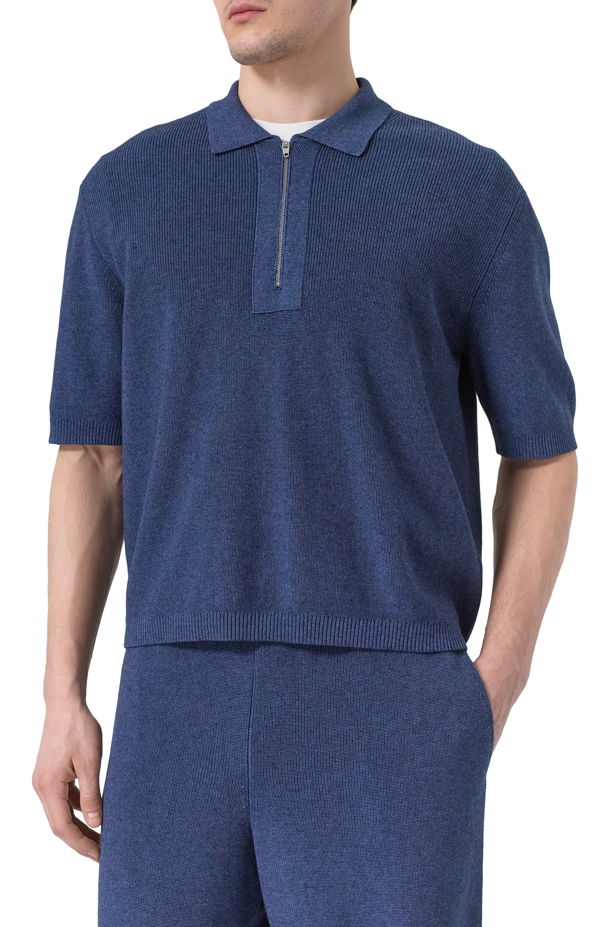 Поло из хлопка и кашемира MVST, арт. 25E/X1P/0/A008/7554, фото 3