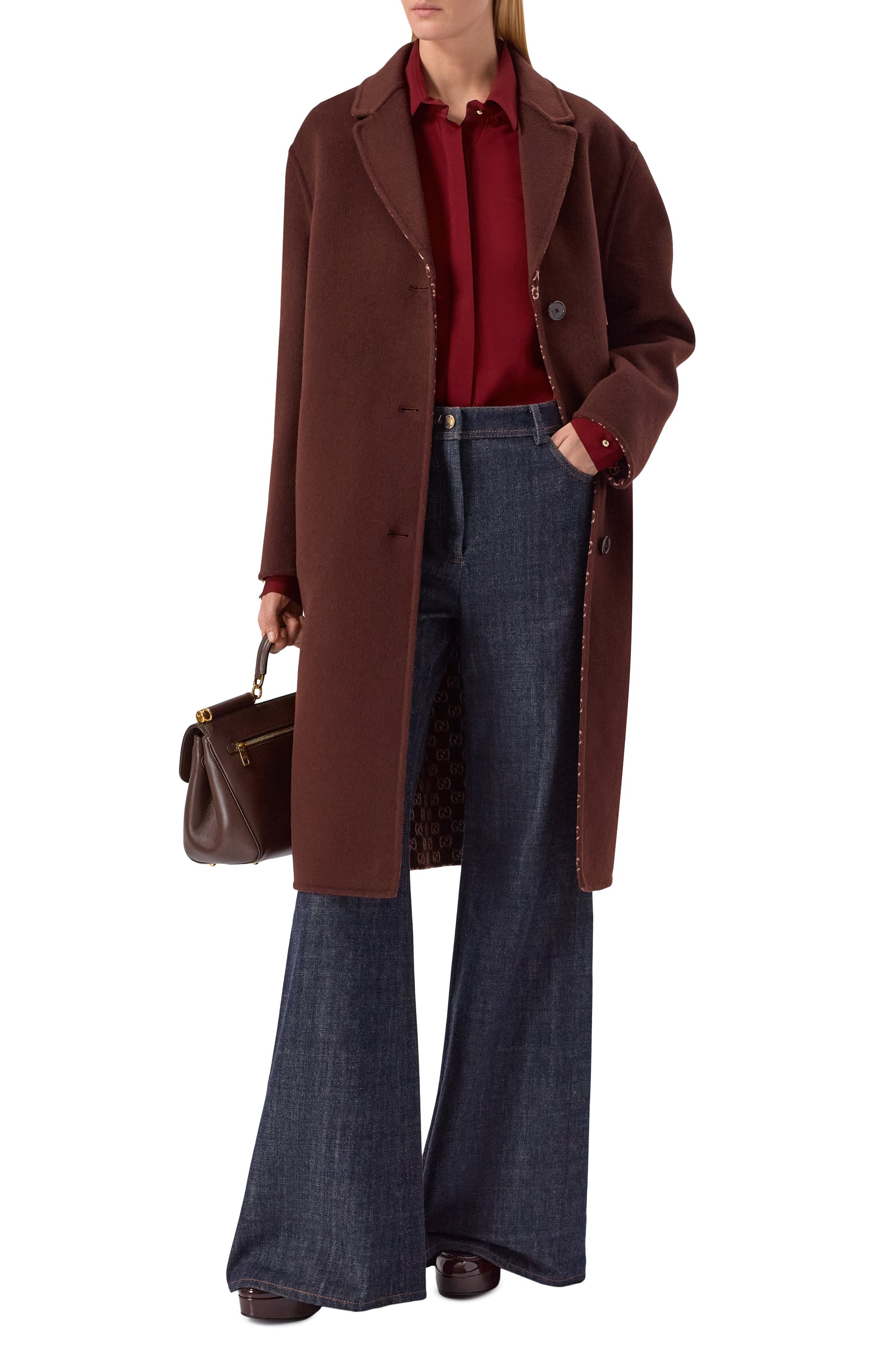 Двустороннее пальто GUCCI, арт. 823839/Z7ASL, фото 2