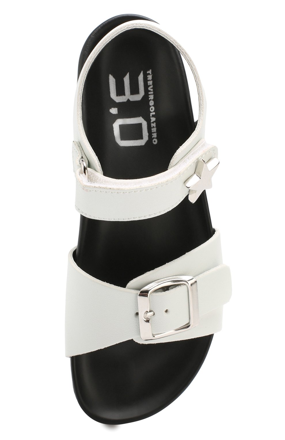 Босоножки из кожи и текстиля TREVIRGOLAZERO 3,0, арт. MIK0N0S/37-40, фото 4