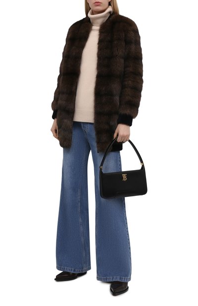 Шуба из меха соболя VALENTINO коричневого цвета по цене 9510000 руб., арт. UF3FBA303AF, фото 2 Шуба из меха соболя VALENTINO, арт. UF3FBA303AF, фото 2