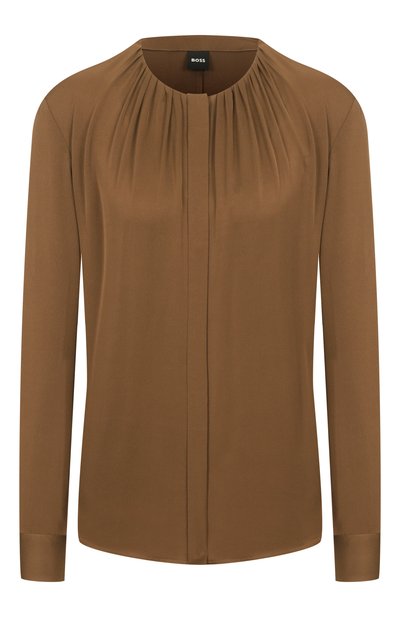 Женская атласная блузка BOSS, арт. 50538481
