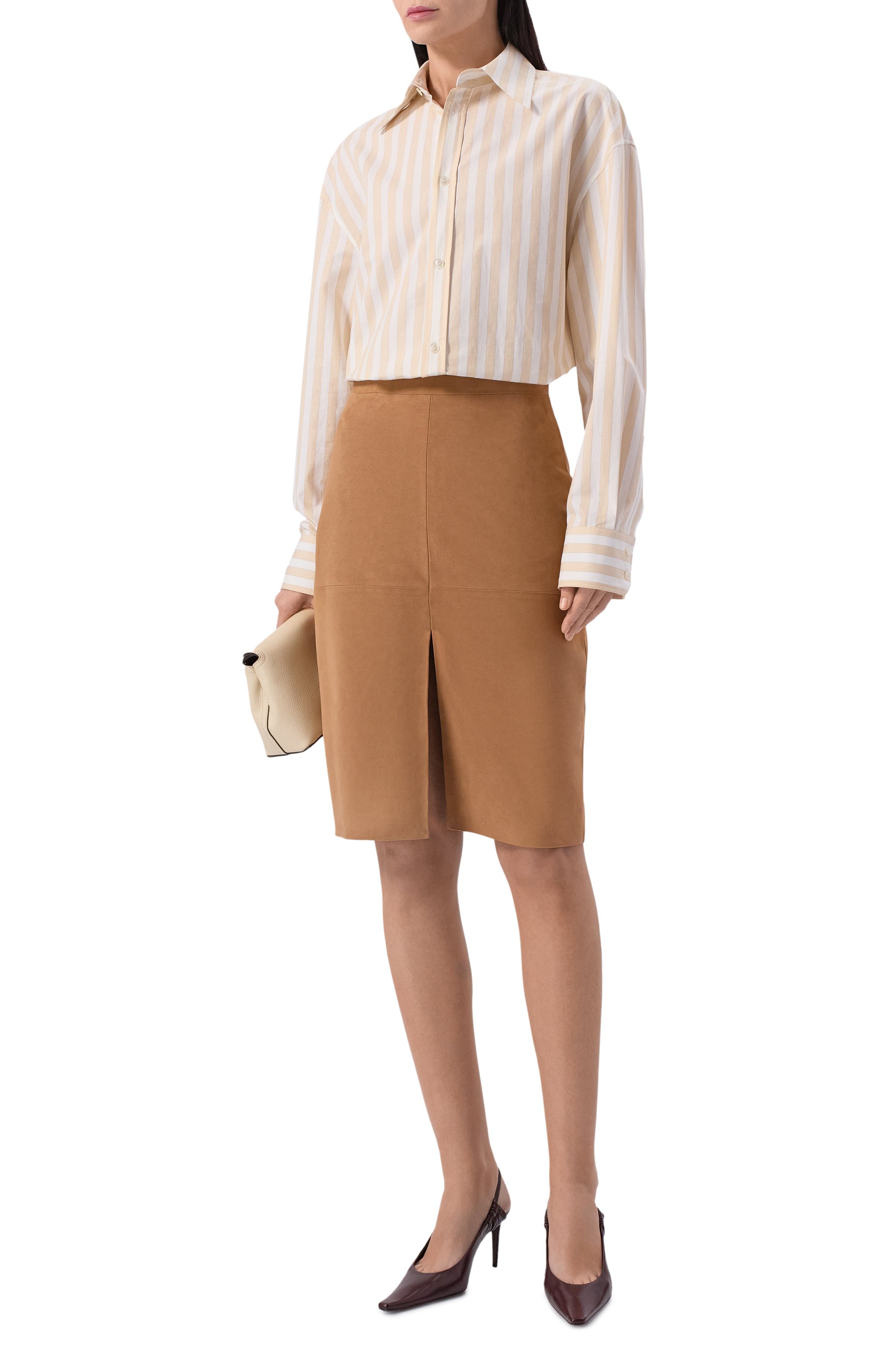 Замшевая юбка LOUVE, арт. 25-06-04-05-20-18-08, фото 2