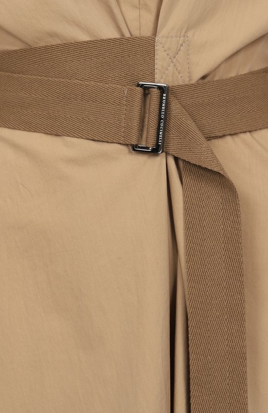 Хлопковое платье Brunello Cucinelli M0H93A5306 Бежевый  M0H93A5306 Фото 6