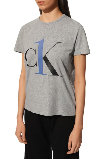 Хлопковая футболка CALVIN KLEIN, арт. QS6436E, фото 3