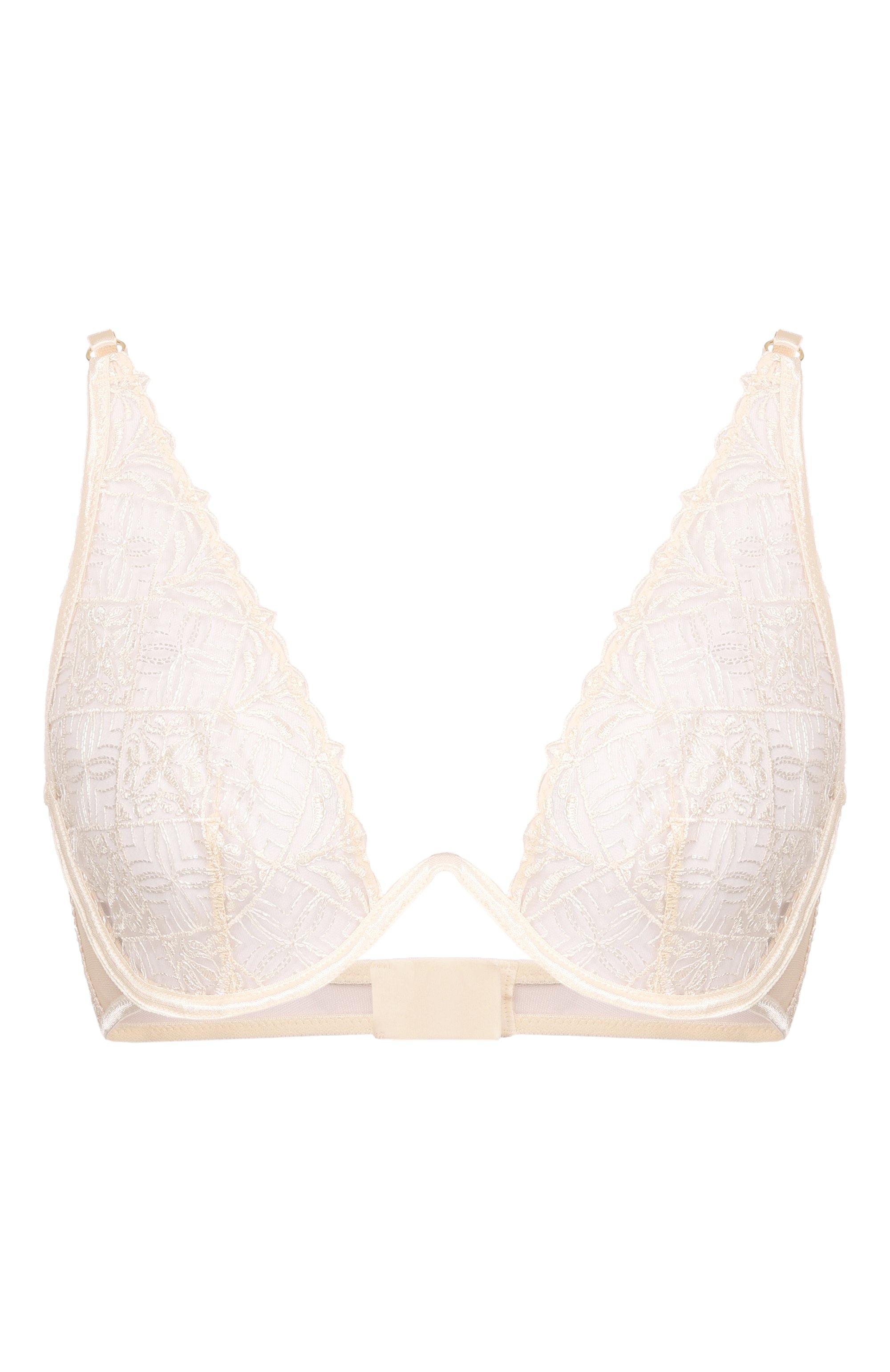 Бюстгальтер-бралетт AUBADE бежевого цвета по цене 22120 руб., арт. 6CM12, фото 1 Бюстгальтер-бралетт AUBADE, арт. 6CM12, фото 1