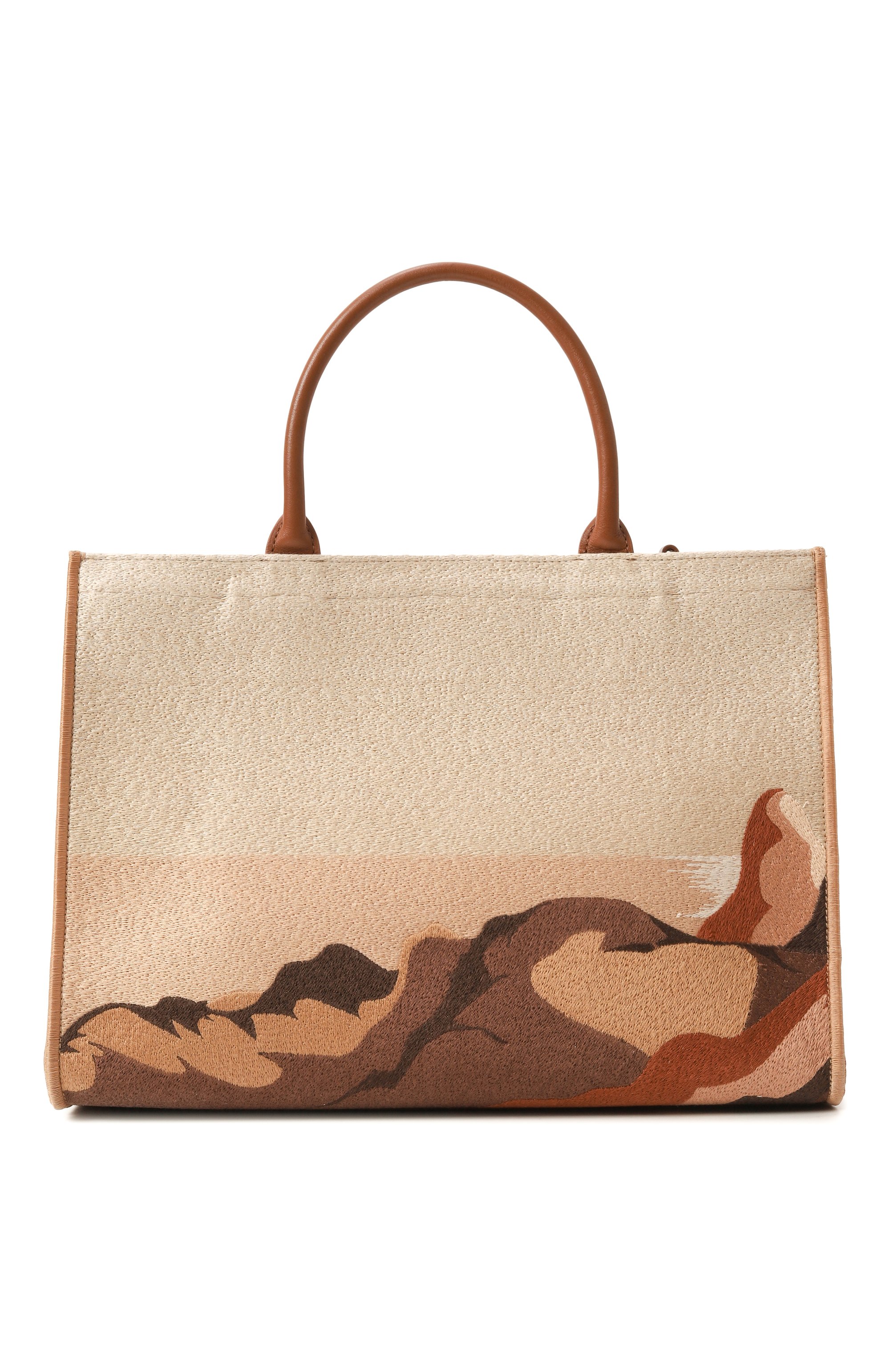 Сумка-тоут SANTONI бежевого цвета по цене 311500 руб., арт. DIBGA2532BA-HRCV, фото 6 Сумка-тоут SANTONI, арт. DIBGA2532BA-HRCV, фото 6