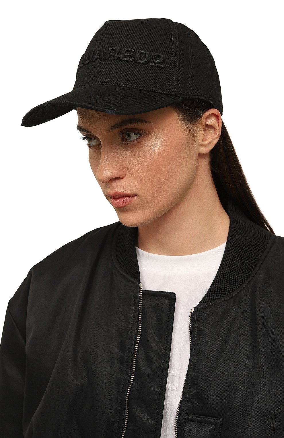 Хлопковая бейсболка DSQUARED2, арт. BCW0028 05C00001, фото 2