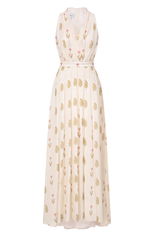 Шелковое платье Giambattista Valli 25SSSVCA5136/96PRI Кремовый 25SSSVCA5136/96PRI