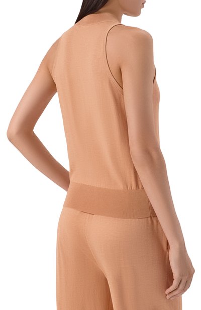 Топ из шелка и хлопка 12 STOREEZ, арт. 136929, фото 4