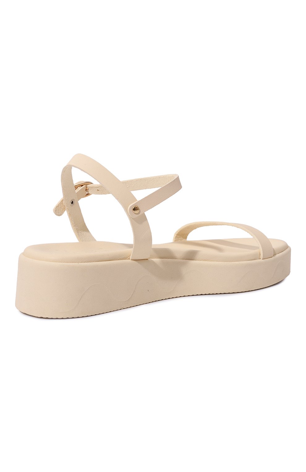 Кожаные сандалии irida ANCIENT GREEK SANDALS кремового цвета по цене 28200 руб., арт. IRIDA/VACHETTA, фото 5 Кожаные сандалии irida ANCIENT GREEK SANDALS, арт. IRIDA/VACHETTA, фото 5