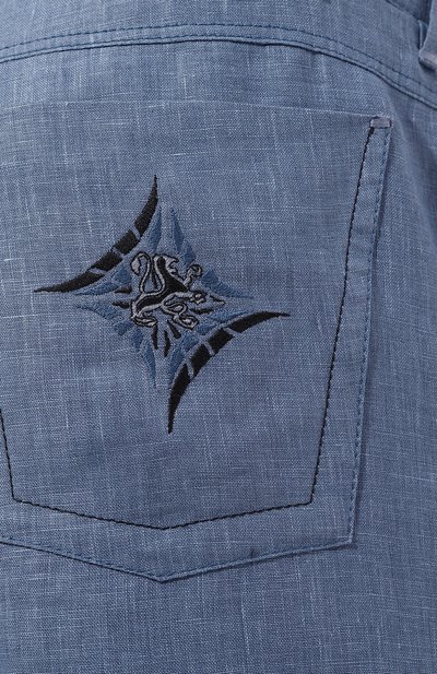 Льняные брюки ZILLI, арт. M0R-D0270-LIN01/R001, фото 5