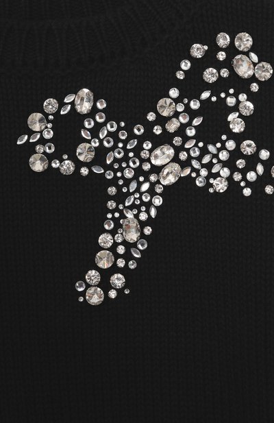 Хлопковый свитер MARC JACOBS (THE) черного цвета по цене 22100 руб., арт. W60569, фото 3 Хлопковый свитер MARC JACOBS (THE), арт. W60569, фото 3